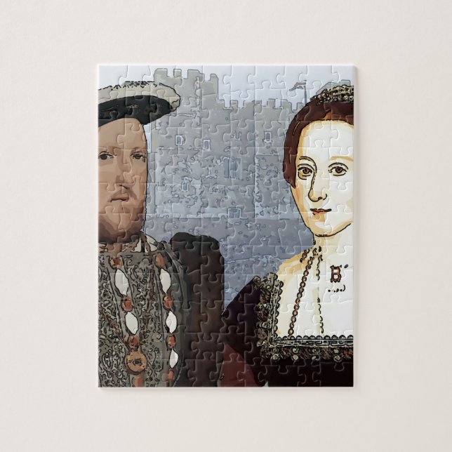 Quebra-cabeça Henry VIII e Ann Boleyn (Vertical)