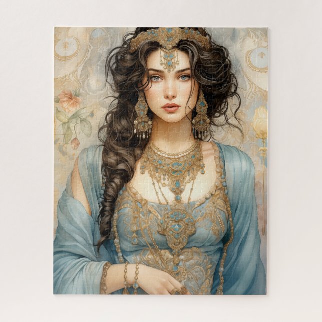 Quebra-cabeça Herança precioso: Joias Indiana (Vertical)