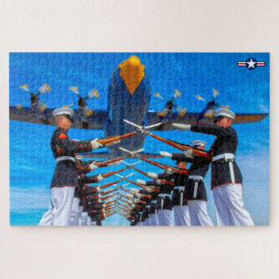 Quebra-cabeça HERCULAS C-130T (20x30 POLEGADAS)