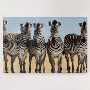 Quebra-cabeça Herd de Zebra