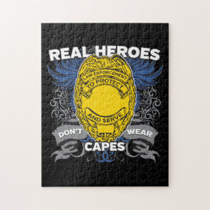 Quebra-cabeça Heróis reais da polícia
