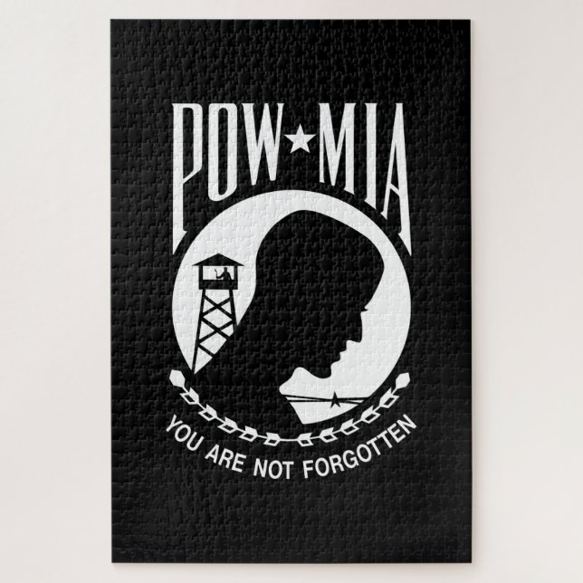 Quebra-cabeça Heros e Prisioneiros Militares da POW MIA (Vertical)