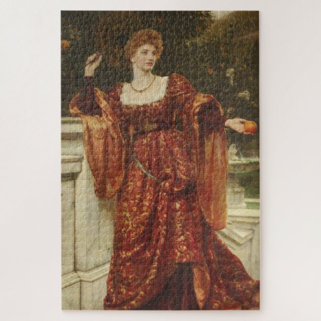 Quebra-cabeça Hesperia (por Frank Dicksee) (Vertical)