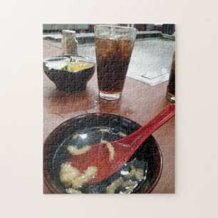 Quebra-cabeça Hibachi Lintel Comida de salada
