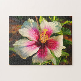 Quebra-cabeça Hibiscus em Oahu, Havaí