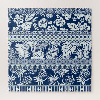 Quebra-cabeça Hibiscus, folhas: papel de parede do ornamento hav