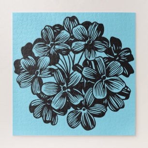Quebra-cabeça Hidrócitos Céu Azul Flor Botânico Floral