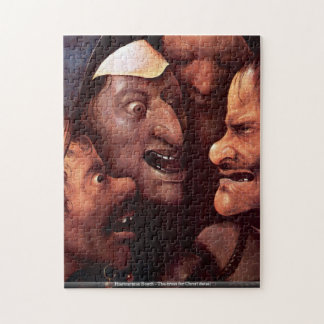 Quebra-cabeça Hieronymus Bosch - a cruz para o detalhe PUZ do