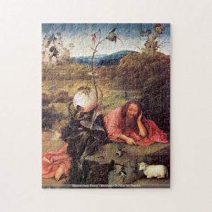 Quebra-cabeça Hieronymus Bosch - Meditator St John o baptista