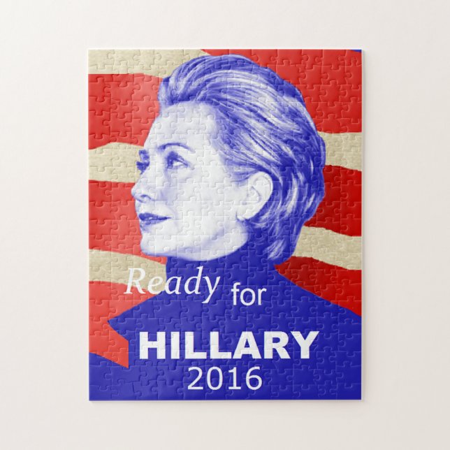 Quebra-cabeça Hillary Clinton 2016 (Vertical)