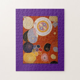 Quebra-cabeça Hilma af Klint, Abstrato Art,