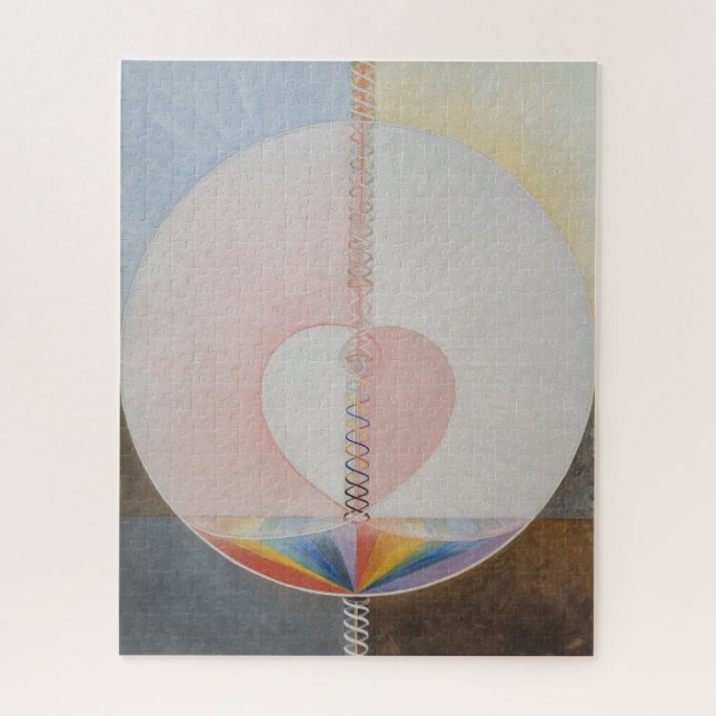 Quebra-cabeça Hilma Af Klint, The Dove No.25, Abstrato Art (Vertical)