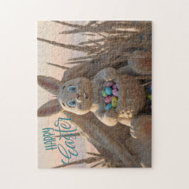 Quebra-cabeça Hilton Head Island Easter Bunny Sand Sculpture