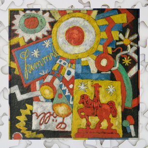 Quebra-cabeça Himmel por Marsden Hartley, Expressionismo Antigo