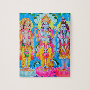Quebra-cabeça Hindu Trinity Brahma Vishnu Shiva