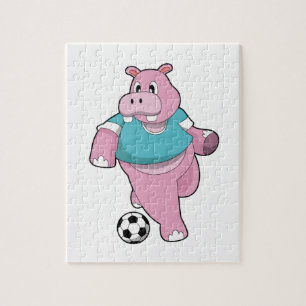 Quebra-cabeça Hippo como jogador de futebol com Soccer.PNG