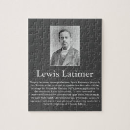 Quebra-cabeça História Afro-Americana - Inventor Lewis Latimer
