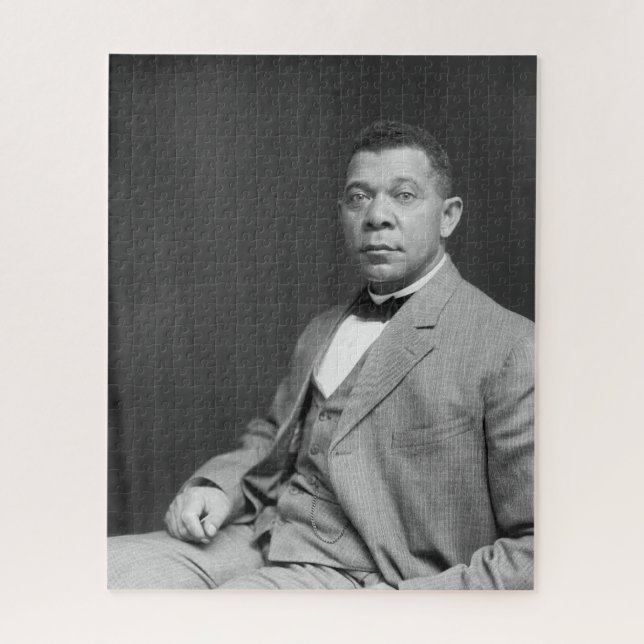 Quebra-cabeça História Negra: Booker T Washington, Direitos Civi (Vertical)