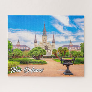 Quebra-cabeça Histórica de Nova Orleans, Louisiana, EUA
