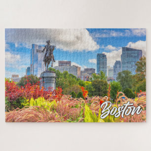 Quebra-cabeça Historical Boston, Massachusetts, Estados Unidos
