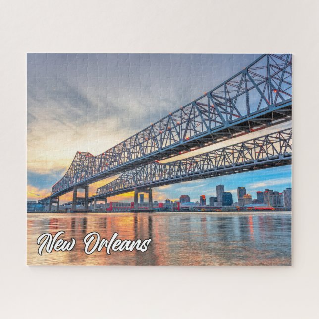 Quebra-cabeça Historical New Orleans, Louisiana, EUA (Horizontal)