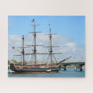 Quebra-cabeça HMS Bounty Galleon Ship Glossy Poster