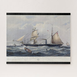 Quebra-cabeça HMS Cyclops Fragata 1839
