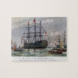 Quebra-cabeça HMS Queen Battleship 1839