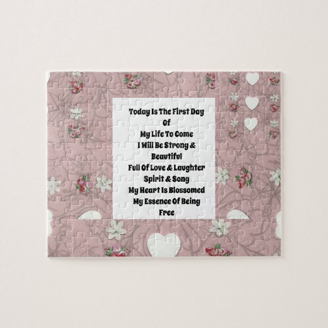 Quebra-cabeça Hoje É (Horizontal)