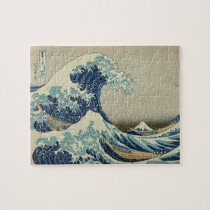 Quebra-cabeça Hokusai: Grande onda fora de Kanagawa
