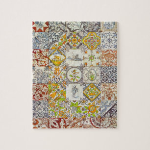 Quebra-cabeça holandês dos azulejos