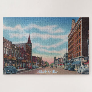 quebra-cabeça Holland Michigan Large de 1940