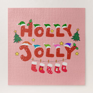 Quebra-cabeça Holly Jolly