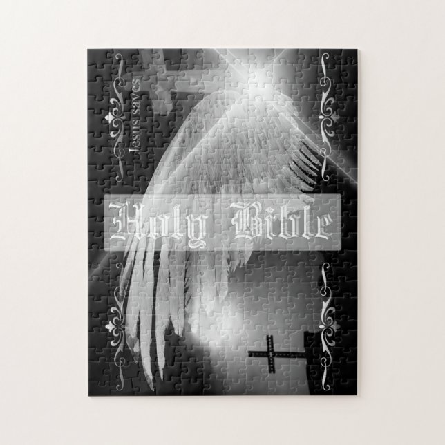 Quebra-cabeça Holy Bible Puzzle – 252 Piece Christian Jigsaw  (Vertical)