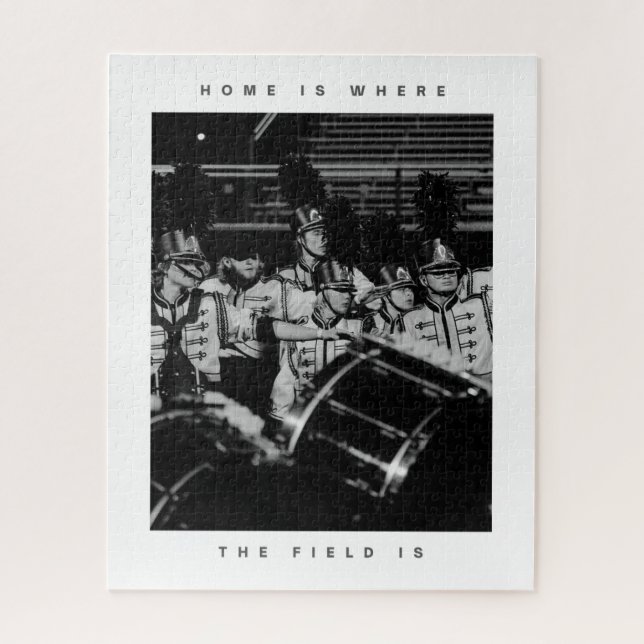 Quebra-cabeça Home é Onde o campo está (Vertical)