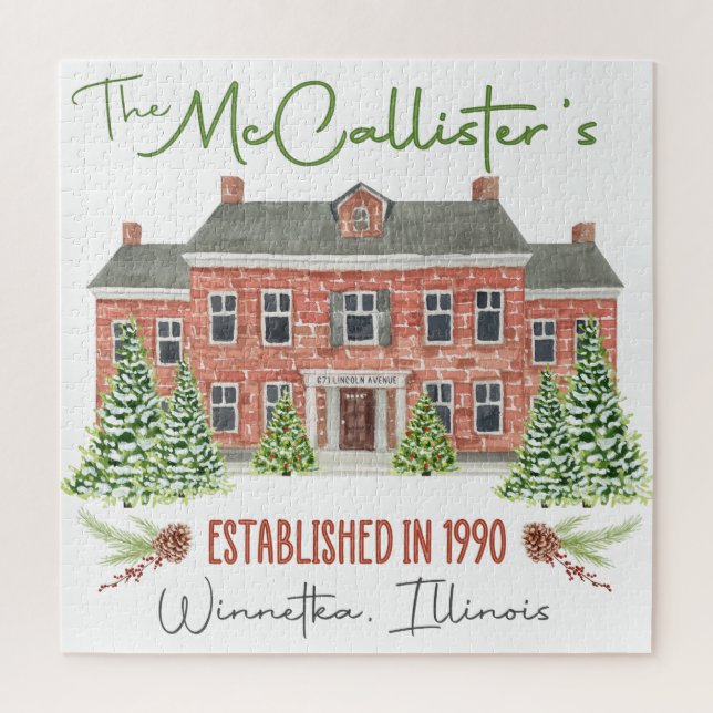 Quebra-cabeça Home Soone House (Vertical)