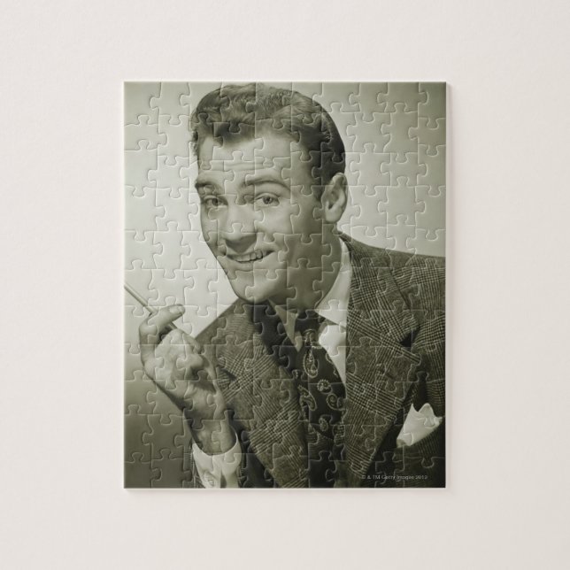 Quebra-cabeça Homem de negócios (Vertical)