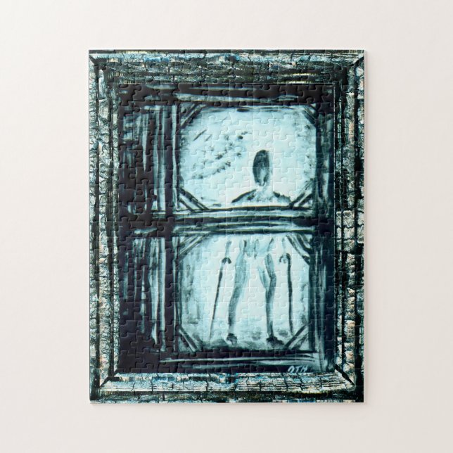 Quebra-cabeça Homem Emperrado II (Vertical)