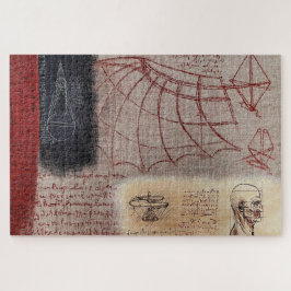 Quebra-cabeça Homenagem a Leonardo da Vinci