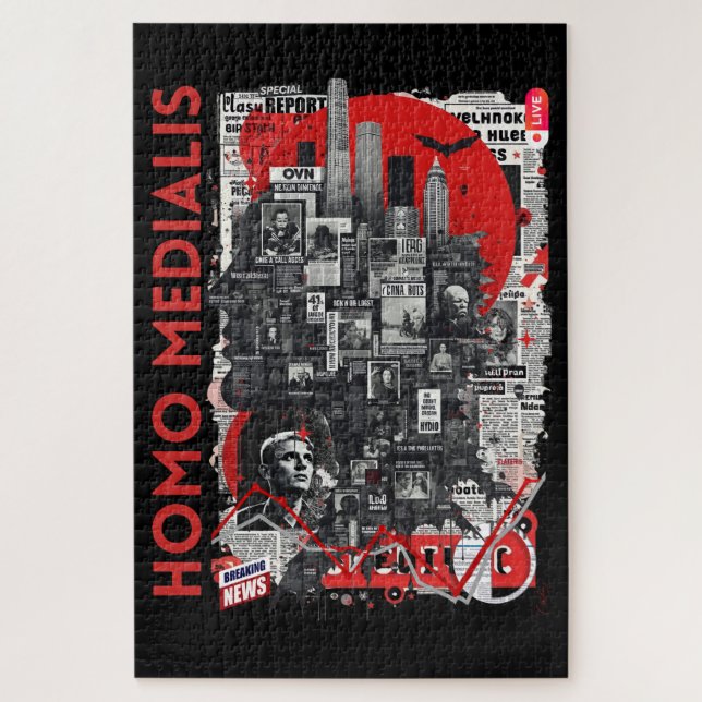 Quebra-cabeça Homo Medialis (Vertical)