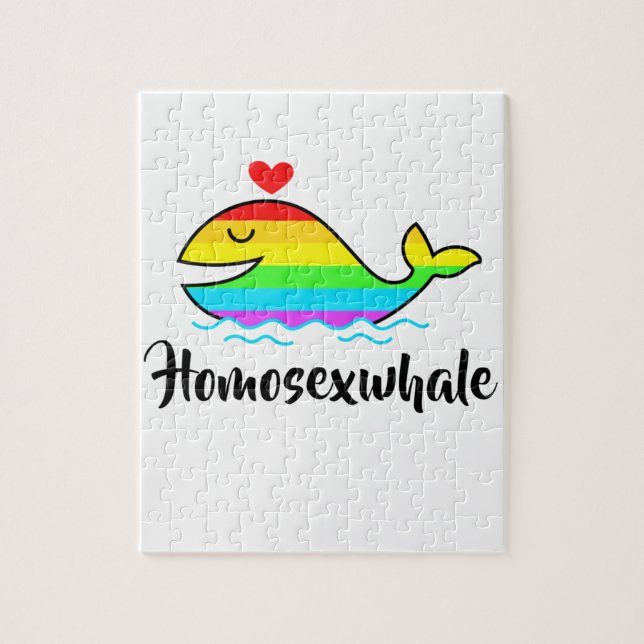 Quebra-cabeça Homosexuwhale | LGBTQ+ Pride  (Vertical)