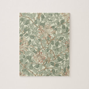 Quebra-cabeça Honeysuckle Floral Wallpaper William Morris