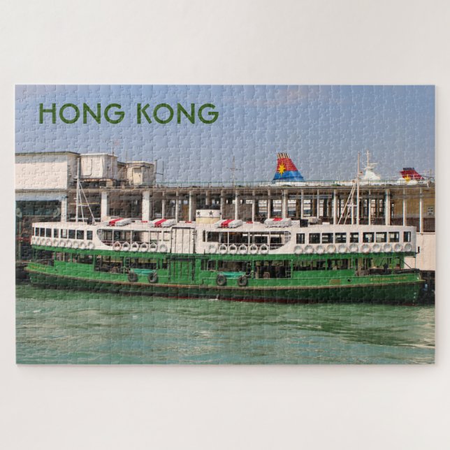 Quebra-cabeça Hong Kong: Ferry Morning Star (Horizontal)