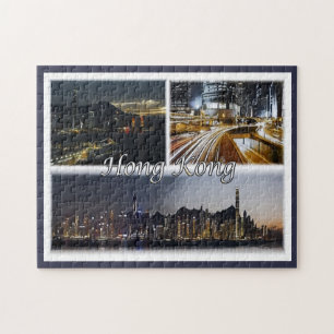 Quebra-cabeça Hong Kong - Mosaico -