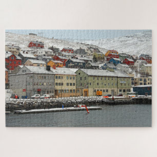 Quebra-cabeça Honningsvåg, Noruega 1014-pc