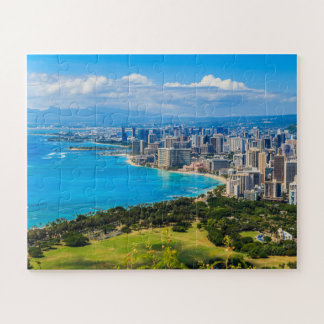 Quebra-cabeça Honolulu, Havaí, praia de Waikiki