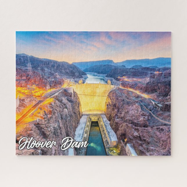 Quebra-cabeça Hoover Dam, Nevada, EUA (Horizontal)