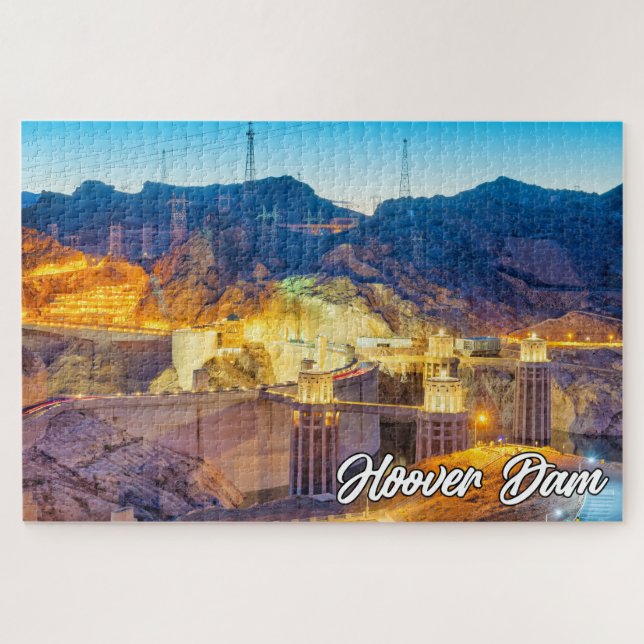 Quebra-cabeça Hoover Dam, Nevada, EUA (Horizontal)