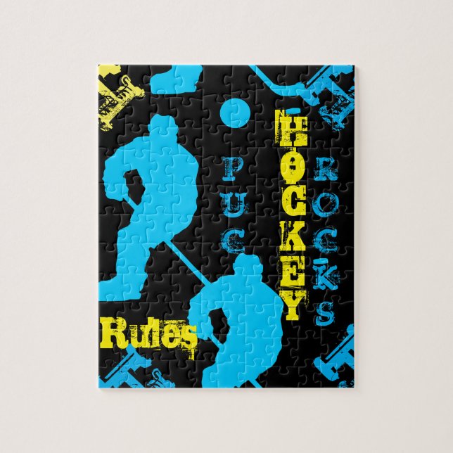 Quebra-cabeça Hóquei (Vertical)