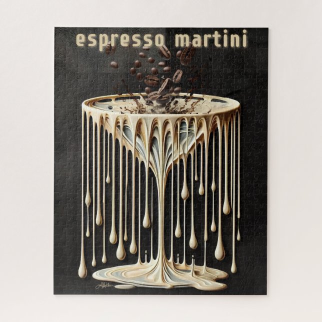 Quebra-cabeça Hora do Coquetel Espresso Martini (Vertical)